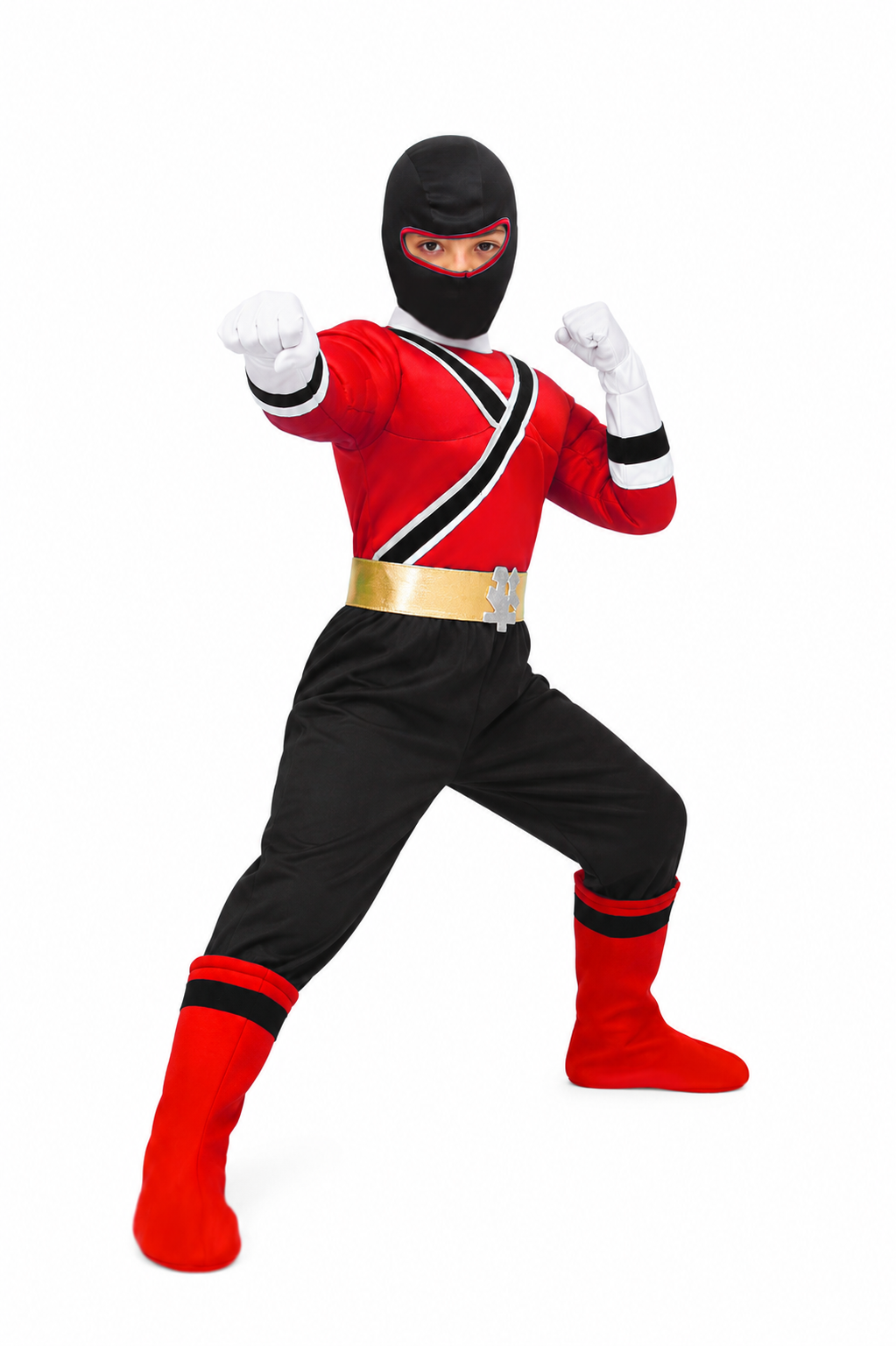 SUPER NINJA ROSSO (CON MUSCOLI) DI PEGASUS