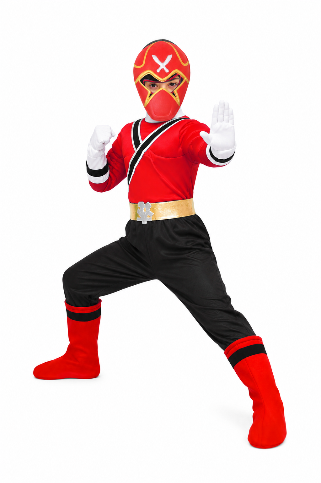 SUPER NINJA ROSSO (CON MUSCOLI) DI PEGASUS