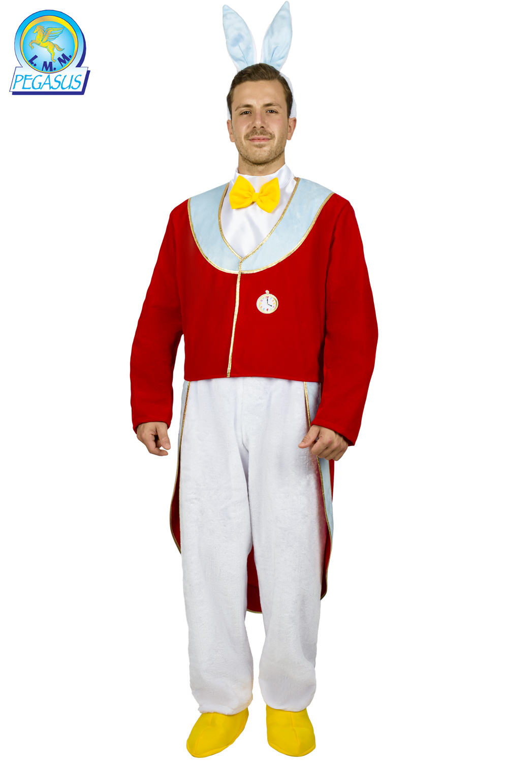 Vestito Carnevale Bianconiglio Bambino Costumi Carnevale BIANCO