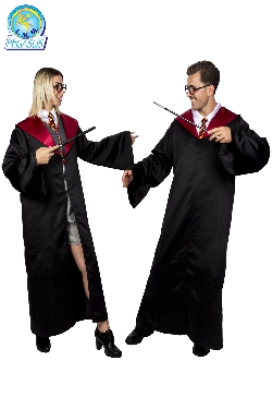 Travestimento Carnevale Costume Mago Apprendista Set Pezzi