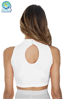 Top Donna Glitterato Con Scollo A V - Perfetto Per Danza Del Ventre E Festival - Foto 3