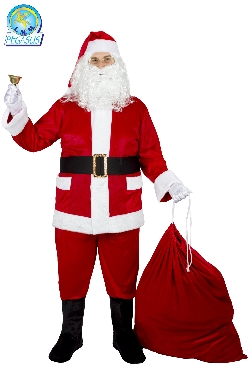 Vestito Babbo Matale COSTUME BABBO NATALE TG L 52-54 ADULTI Mc2