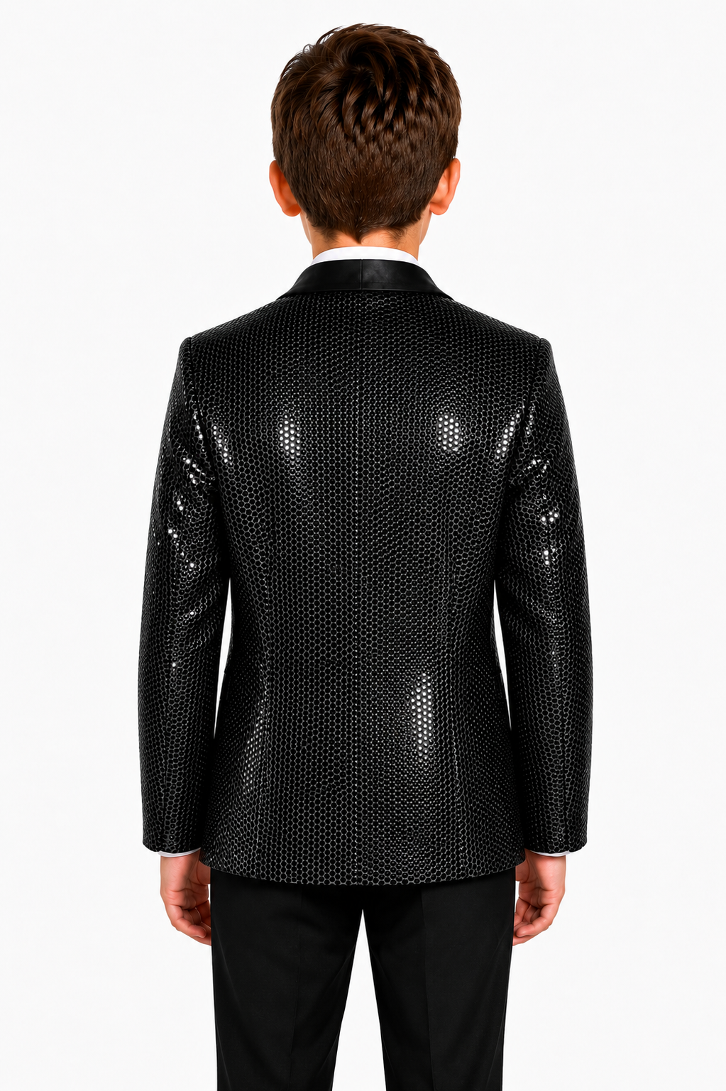 GIACCA  PAILLETTES NERO