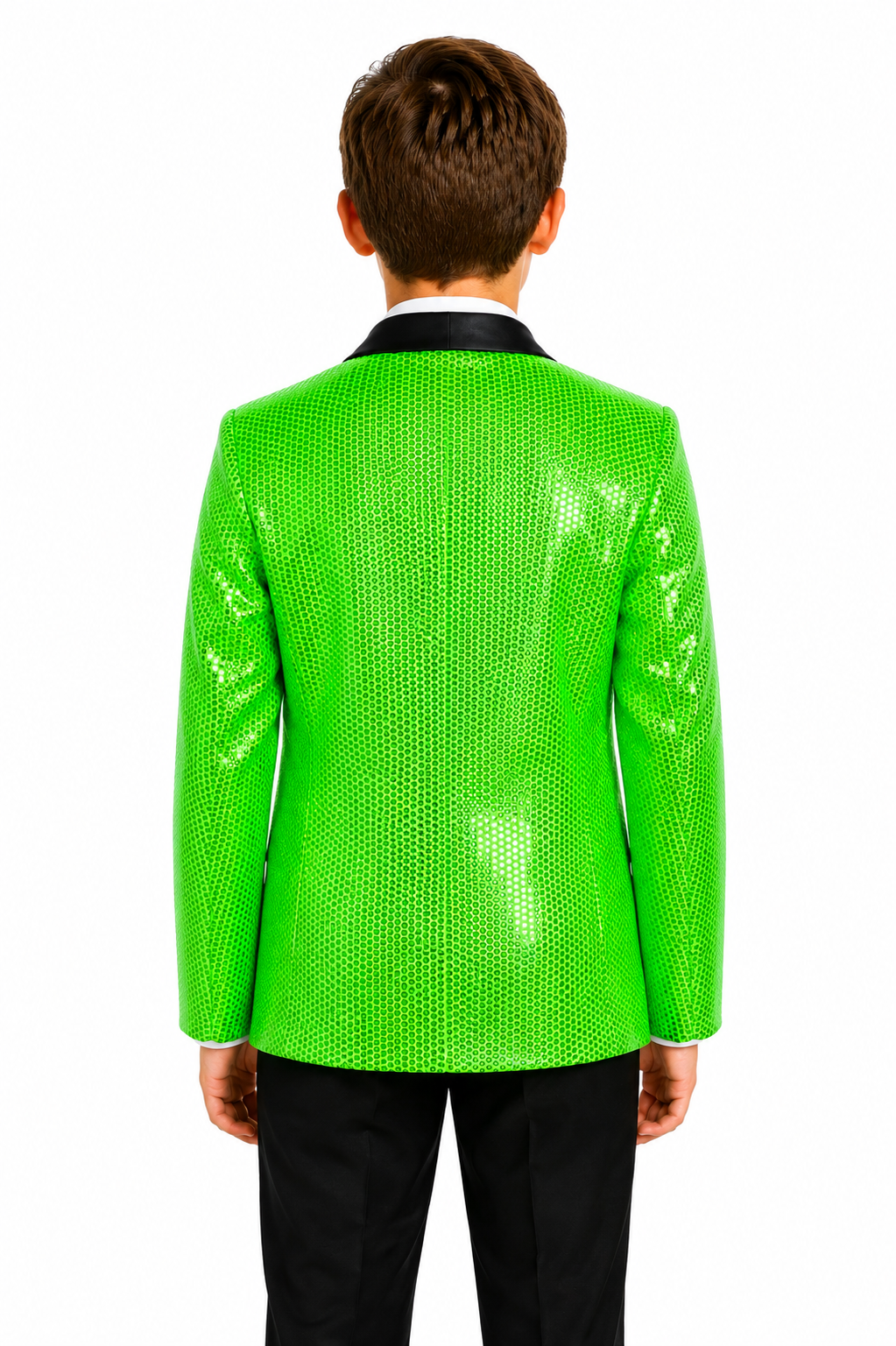 GIACCA  PAILLETTES VERDE