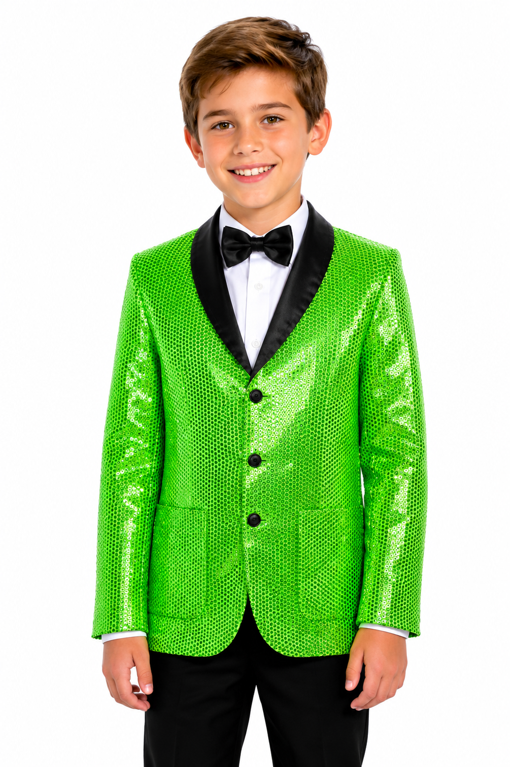 GIACCA  PAILLETTES VERDE