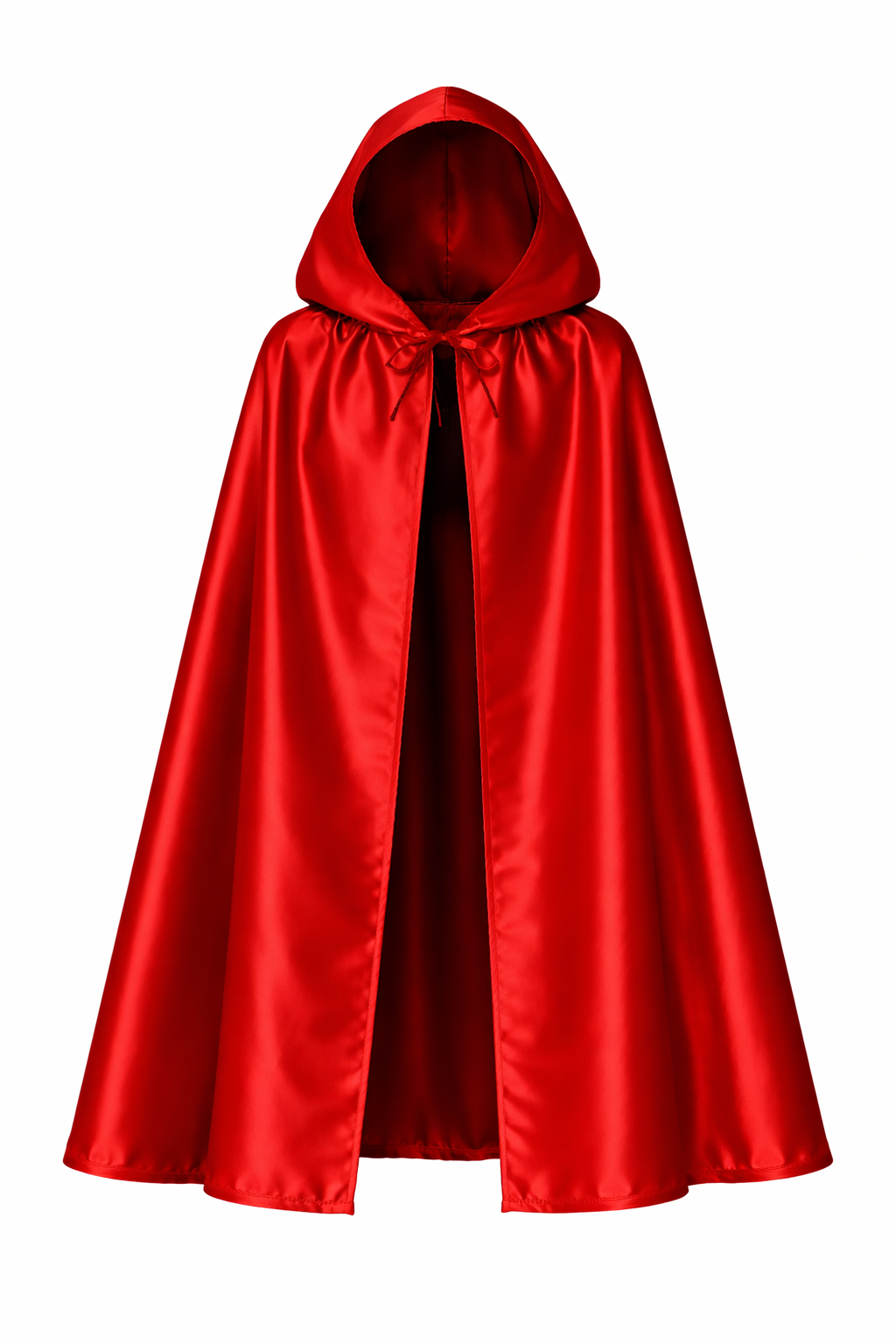 MANTELLO CAPPUCCIO BAMBINO ROSSO