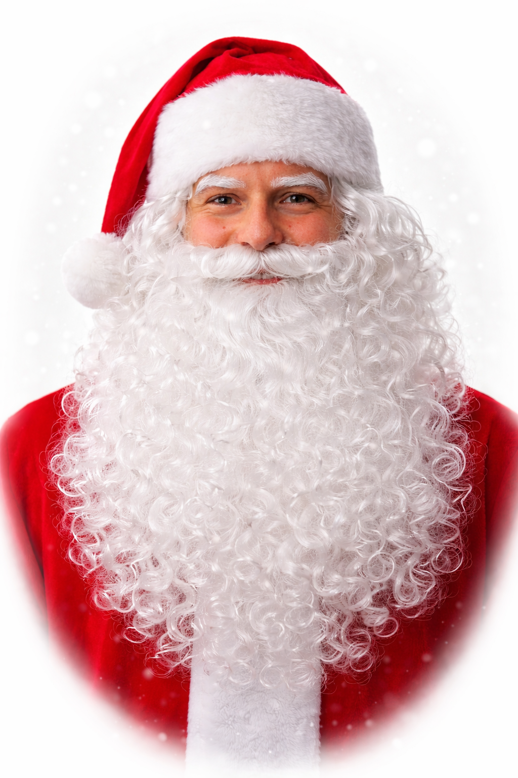 SET PARRUCCA+BARBA  LUSSO BABBO NATALE