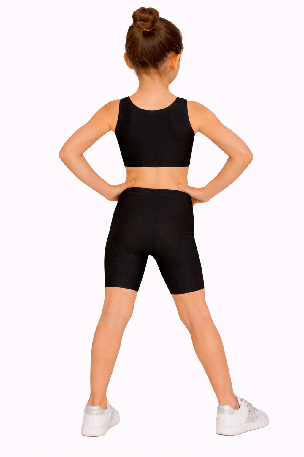 PANTALONCINO DANZA LYCRA NERO BABY