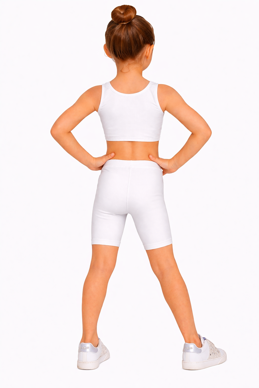 PANTALONCINO DANZA LYCRA BIANCO BABY