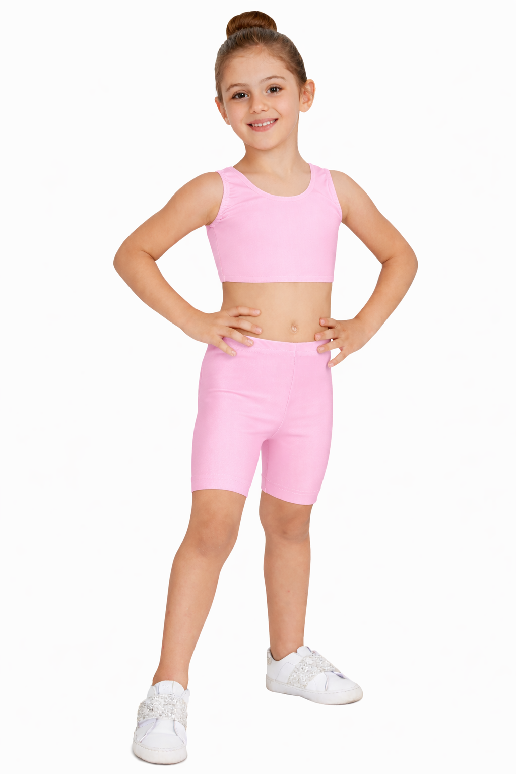 PANTALONCINO DANZA LYCRA ROSA BABY