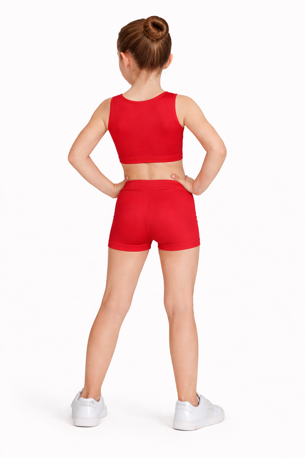 SHORT DANZA LYCRA ROSSO BABY