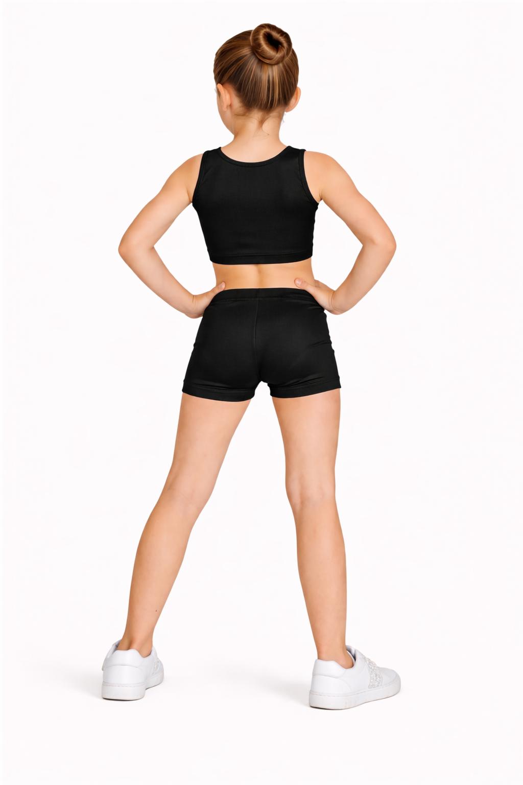 SHORT DANZA LYCRA NERO BABY