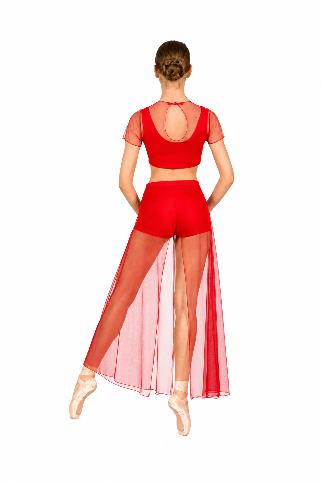 COMPLETO MODERN ROSSO DONNA