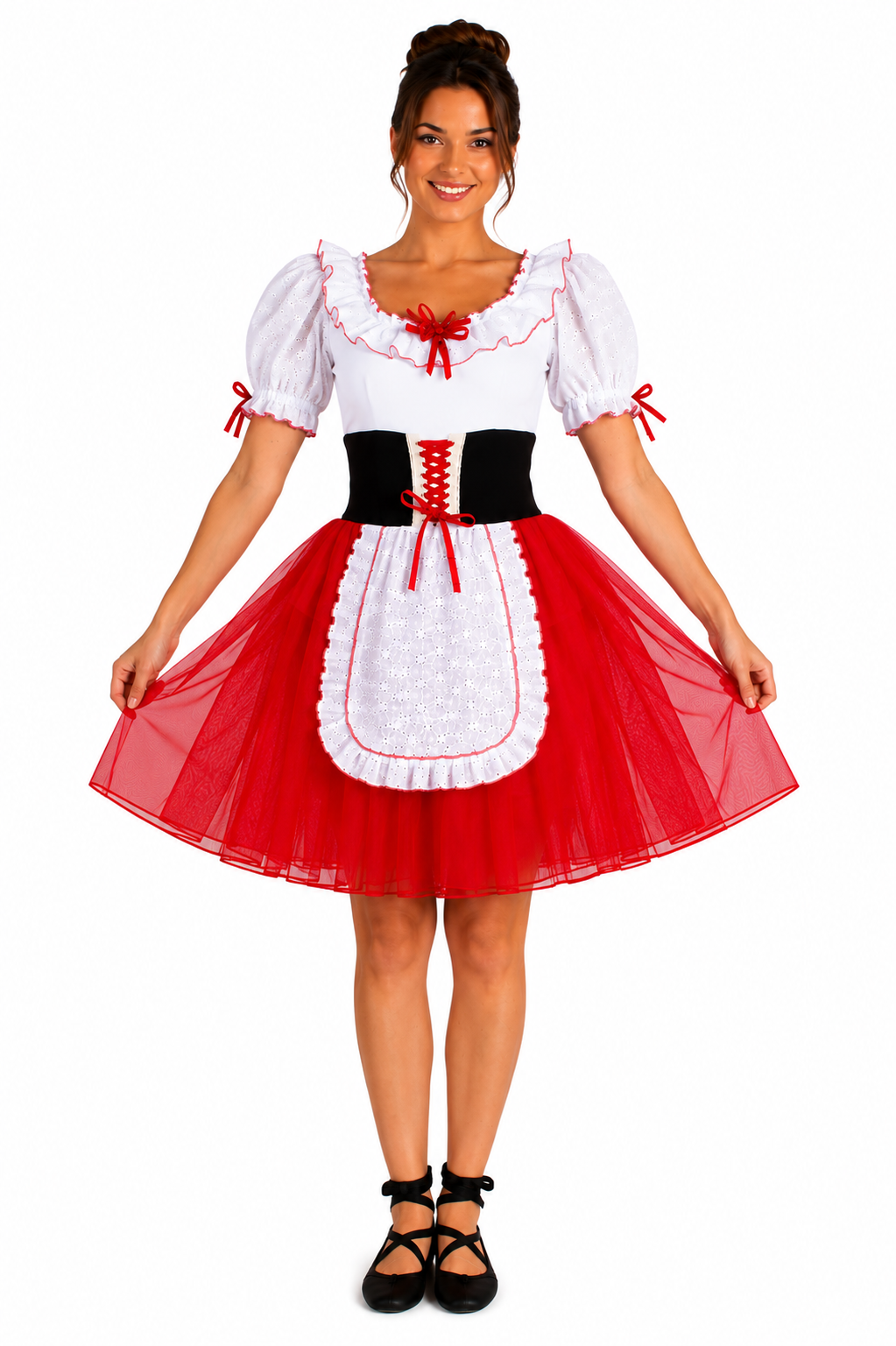 BODY DANZA CON TUTU' POPOLANA DONNA