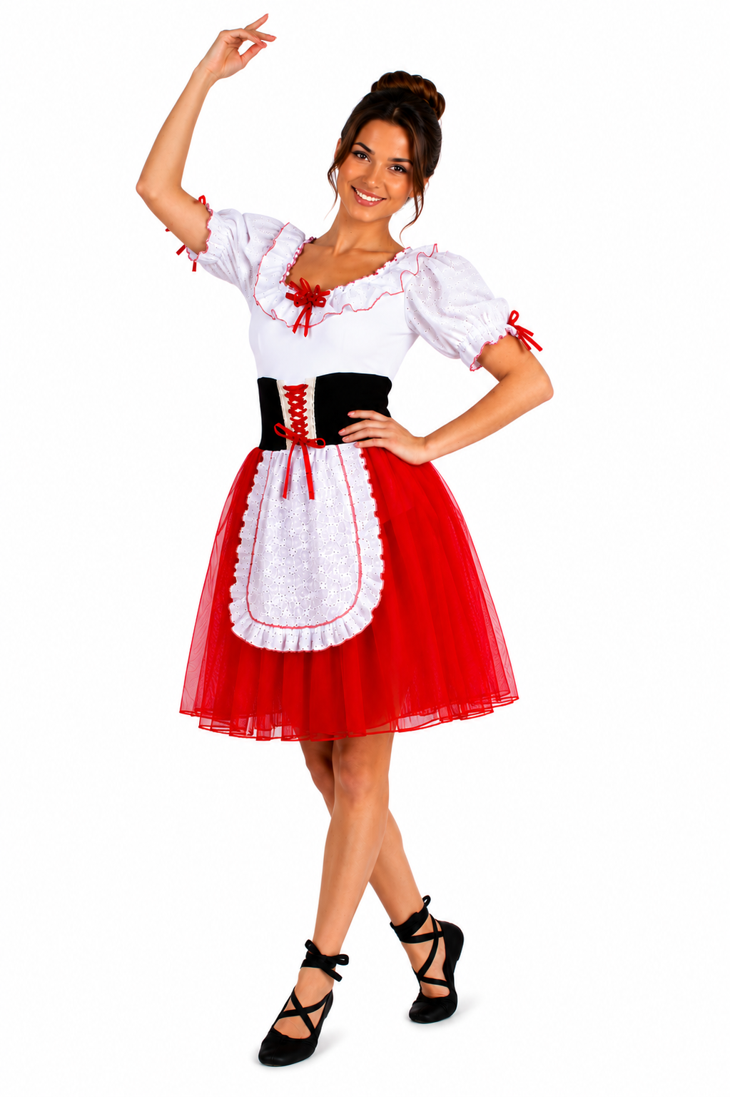BODY DANZA CON TUTU' POPOLANA DONNA