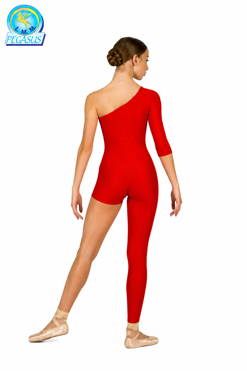 TUTA LYCRA MONOGAMBA DONNA ROSSO
