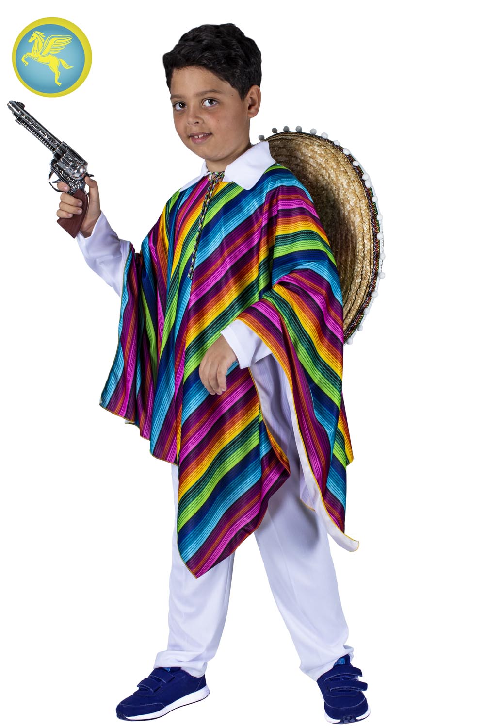 Poncho messicano bambino