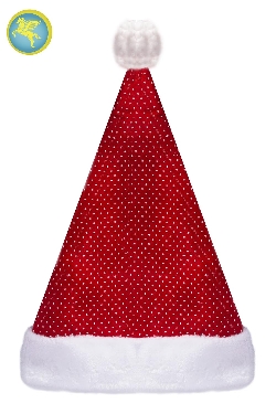 Cappello Di Natale.Cappello Di Babbo Natale Floccato