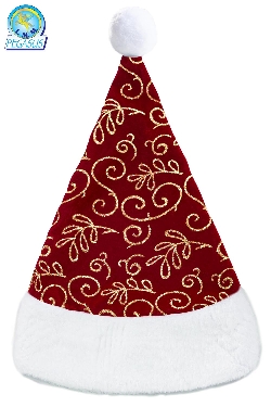 Cappello Da Babbo Natale Per Adulti, Unisex, In Velluto, Extra - Foto 10