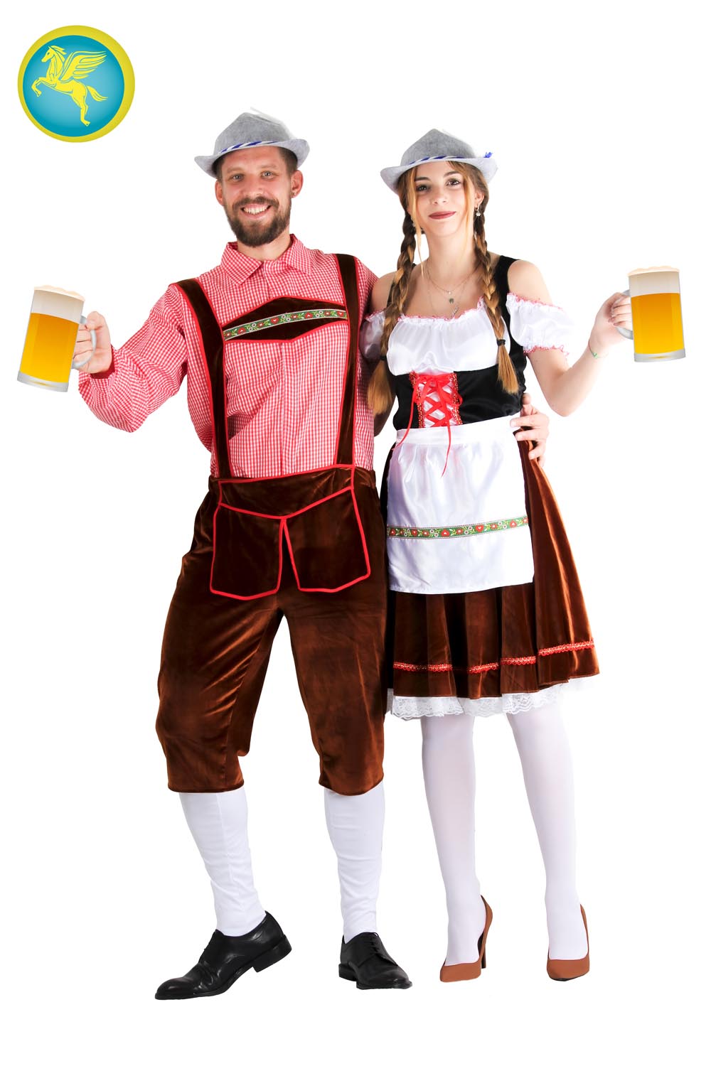 Vestito Da Donna Per Oktoberfest, Costume Bavarese Da Donna - Foto 11