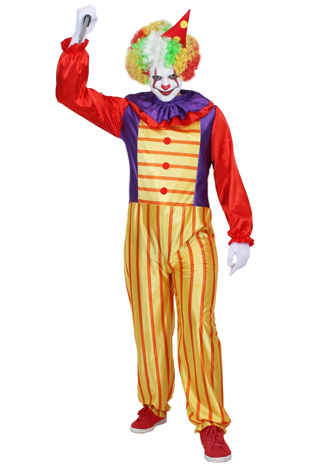 Costume da clown assassino adulto di halloween