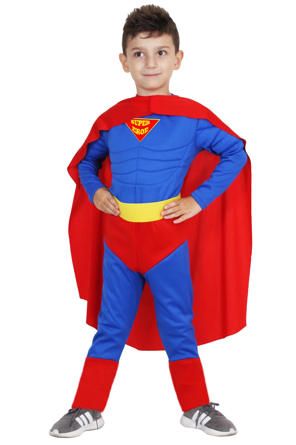 Costume da Superhero (con muscoli) di pegasus