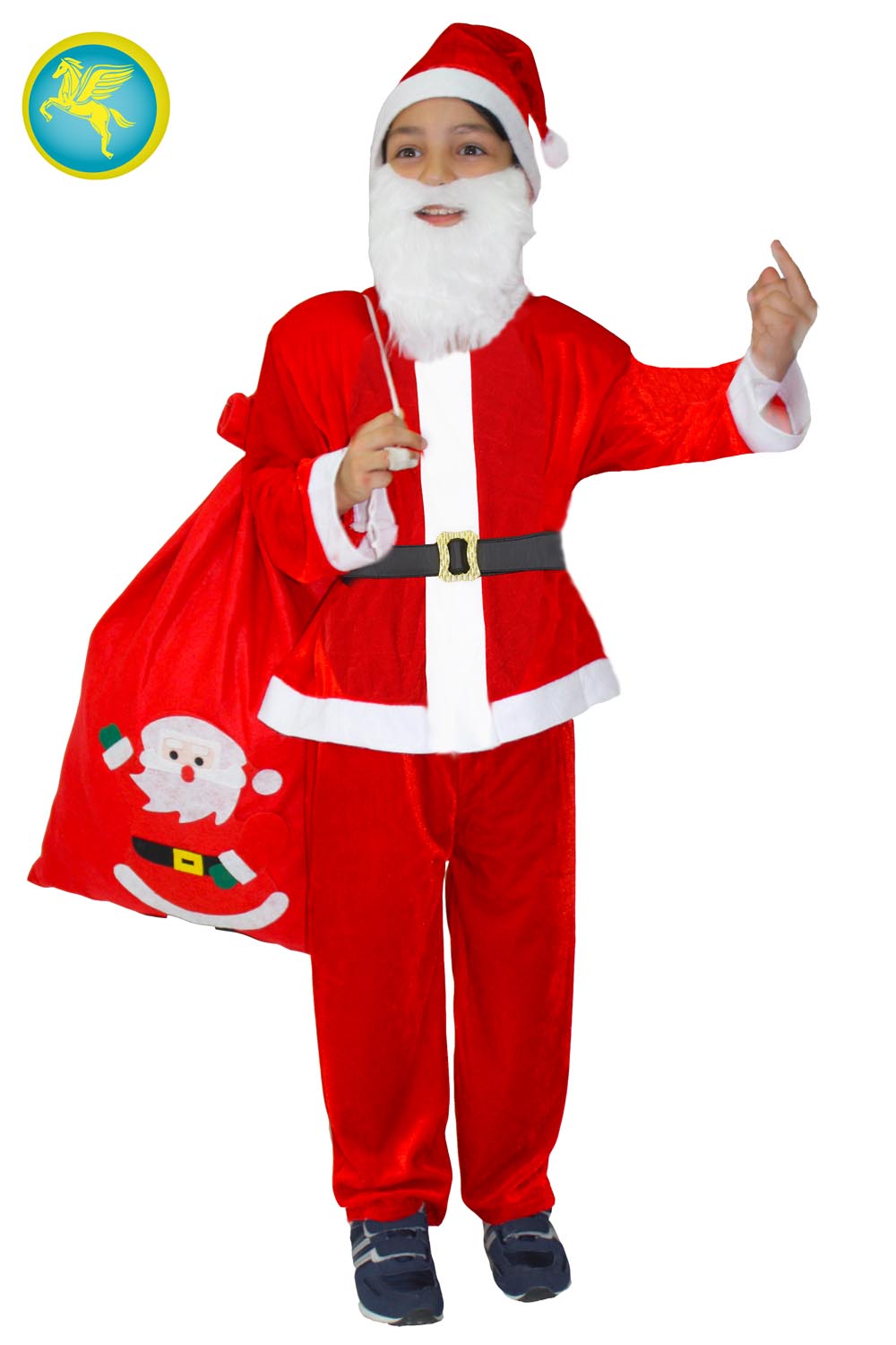 Vestito Babbo Natale 6 Mesi.Costume Da Babbo Natale Ciniglia Bambino