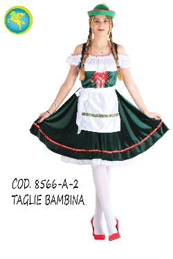 Costume Da Tirolese Bambina