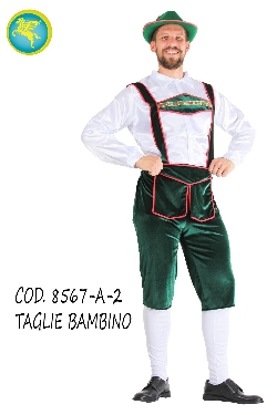 Costume Da Tirolese Bambino