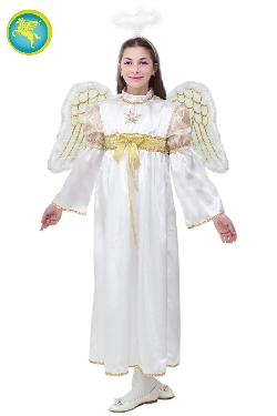 Angelo Costume Donna Costume Angelo Bambina Completo Natalizio