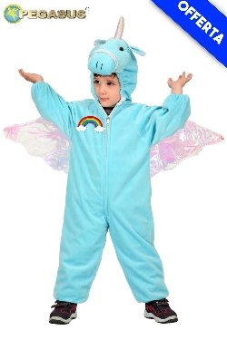 PEGASUS - Costume Unicorno Di Pegasus Vestito Carnevale Bambina Made In  Italy Taglia M 6/7 Anni - ePrice