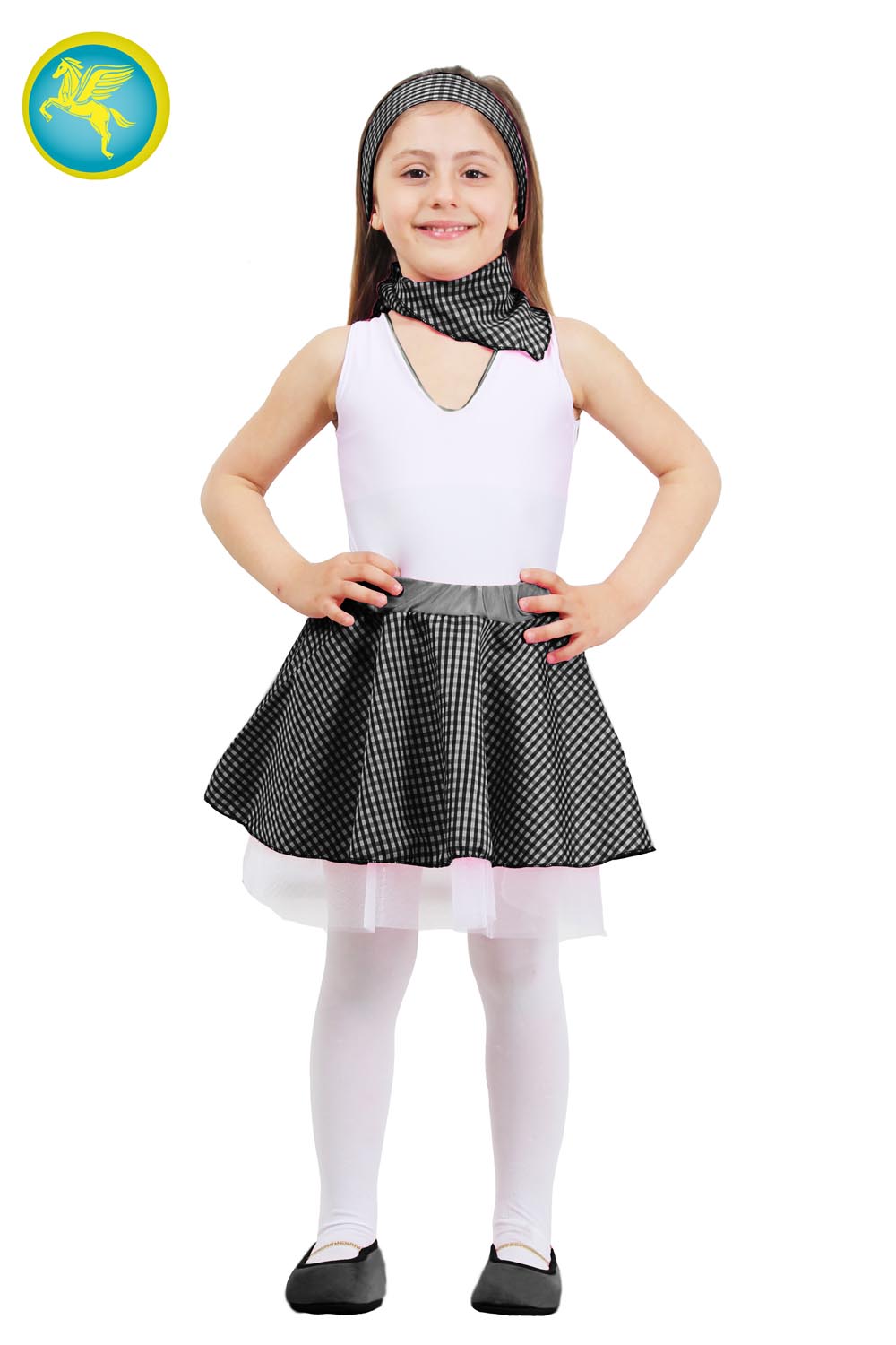 Bambina Abiti Rock And Roll Vestiti Anni 50 Gonna Rock 'n' Roll