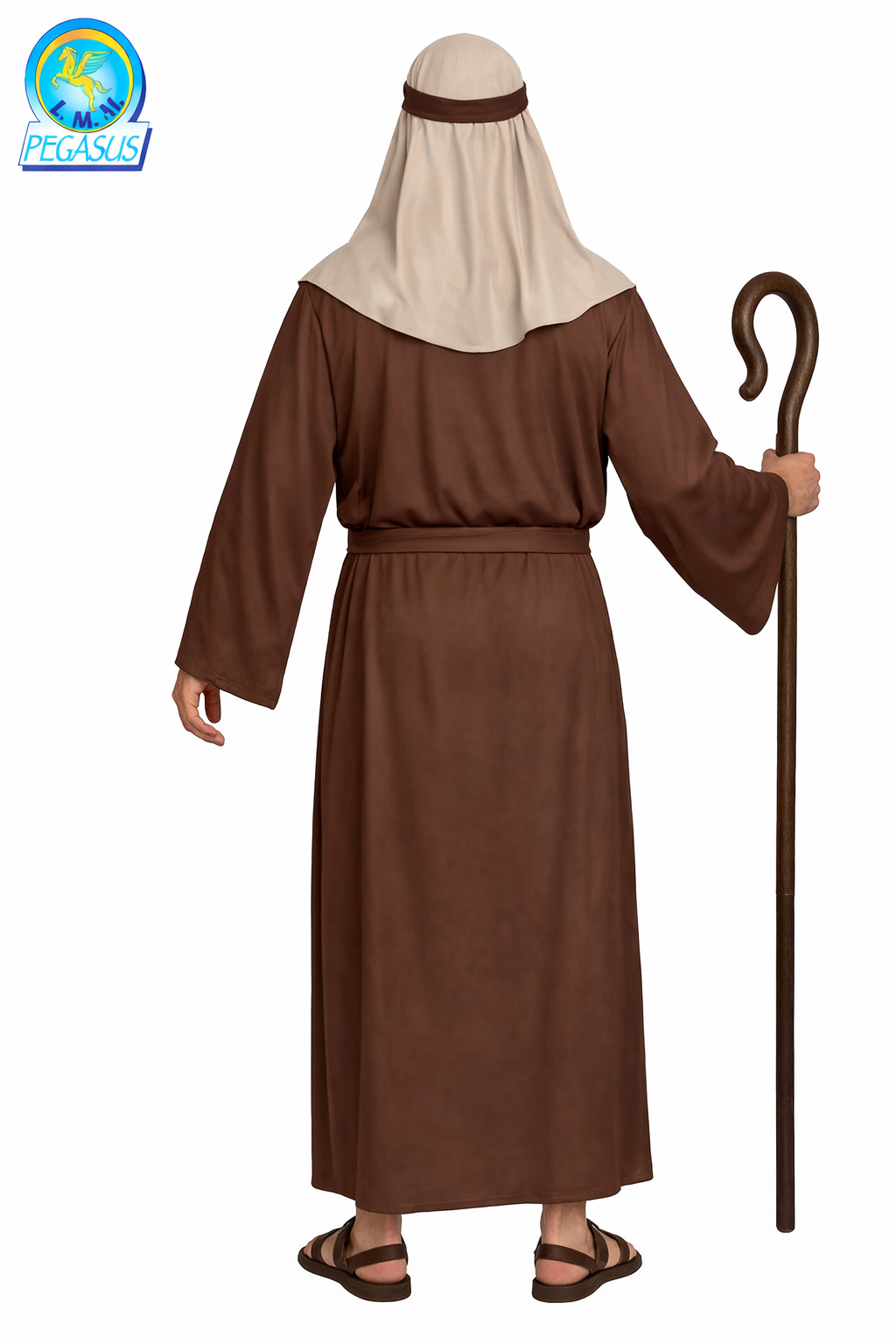 PASTORE DEL PRESEPE MARRONE ADULTO