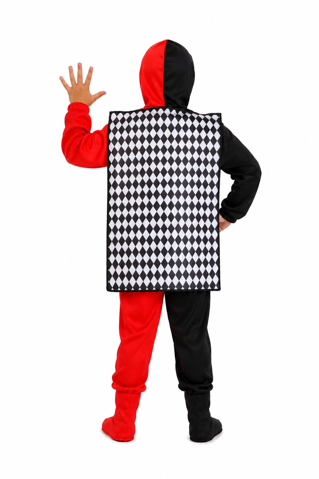 COSTUME COMPLETO CARTA DA GIOCO PICCHE BAMBINO