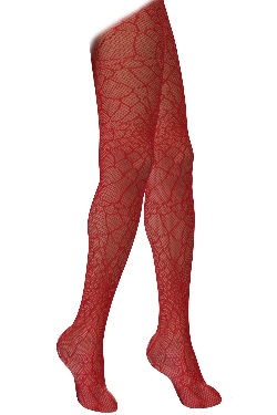 CALZE COLLANT RAGNATELA ROSSA DONNA