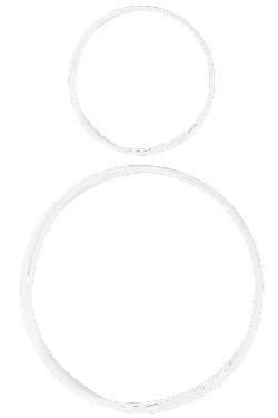 SOTTOGONNA CON DUE CERCHI