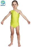 BODY DANZA LYCRA MONOSPALLA VERDE MELA BABY